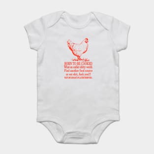 Born To Be Cooked Baby Bodysuit